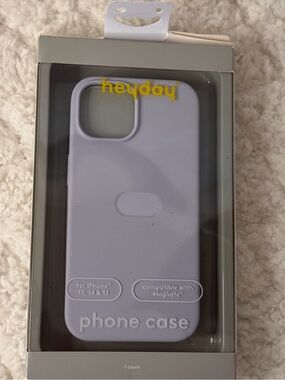 heyday Lavender Silicone iPhone Case with MagSafe